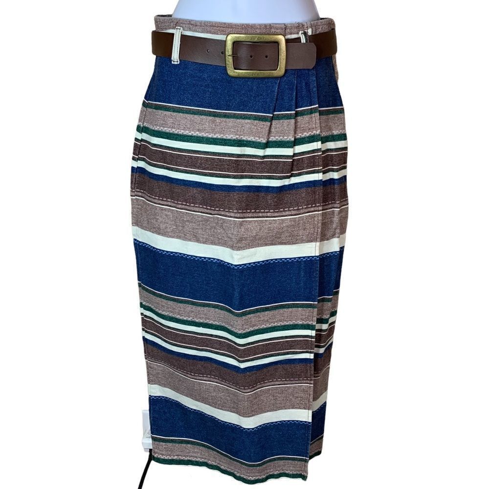 Vintage Be Bop Clothing western maxi skirt